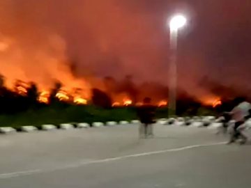 Kampus UIN Antasari Banjarbaru Dikepung Karhutla.