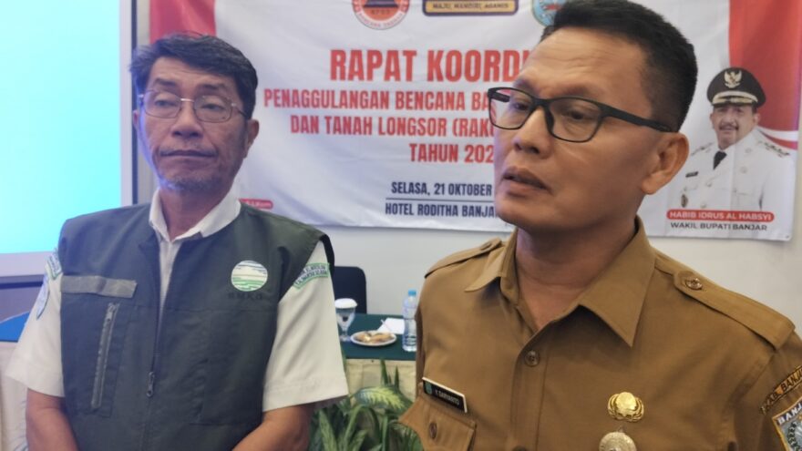 Jelang Puncak Musim Hujan, BPBD Banjar Siaga Hadapi Potensi Bencana Hidrometeorologi