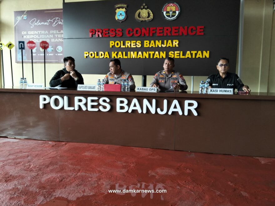 Polres Banjar Persempit Ruang Kejahatan, 17 Pelaku Curanmor Dibekuk Lewat Operasi Intan 2026