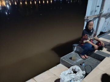 Wanita Pemancing Diduga Tenggelam di Sungai Martapura, di Kawasan Jembatan Antasari Banjarmasin