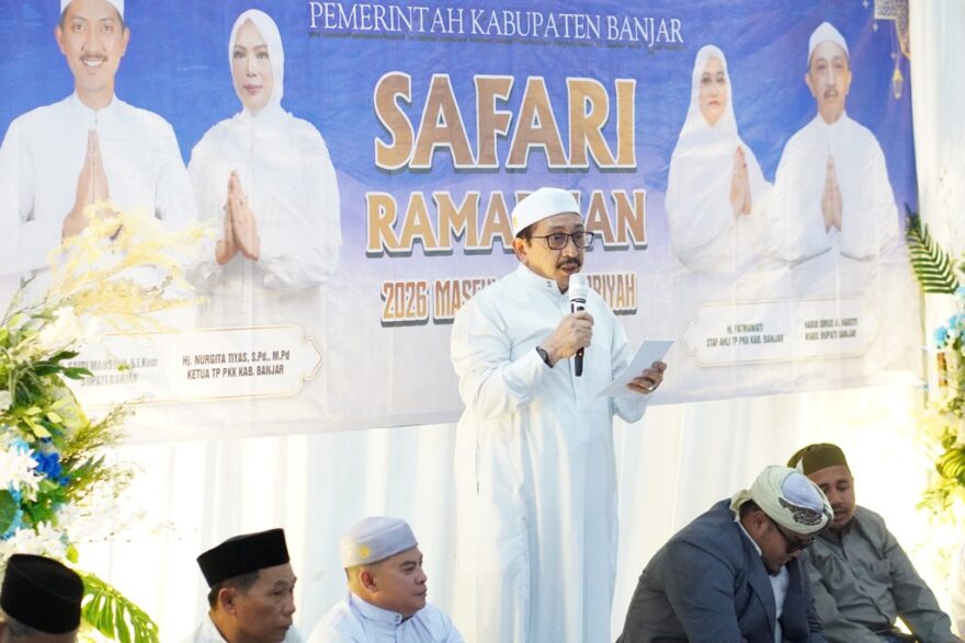 Safari Ramadan Jadi Ajang Serap Aspirasi, Warga Tatah Layap Sampaikan Harapan Langsung ke Pemkab Banjar