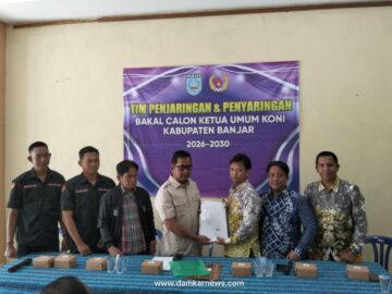 Irwan Bora Kantongi Dukungan 28 Cabor, Maju Calon Ketua KONI Banjar 2026–2030