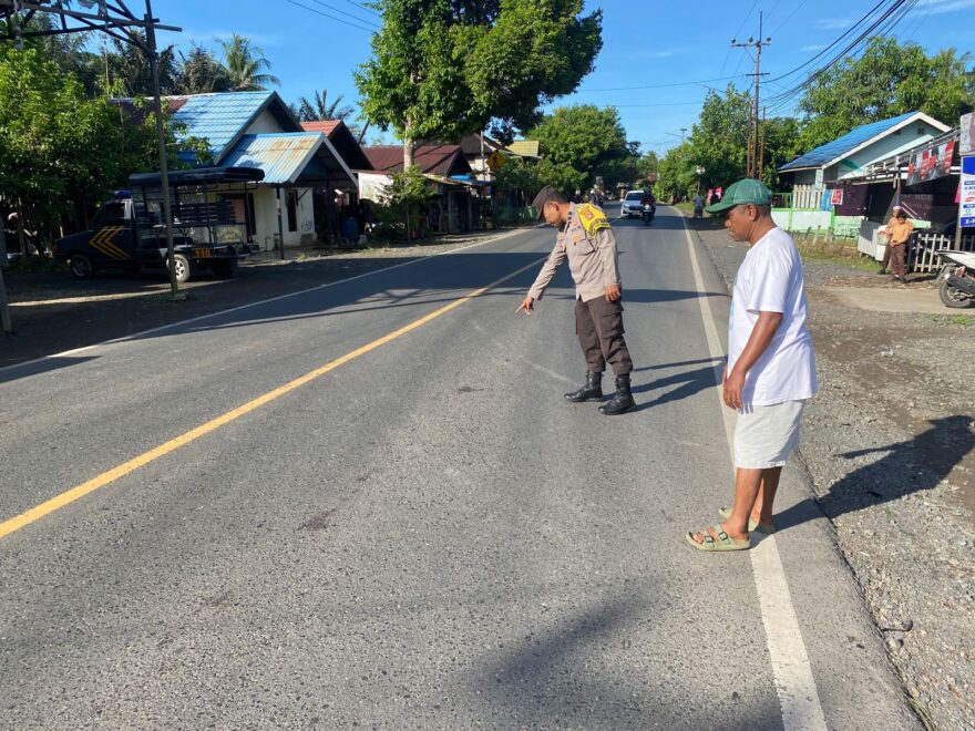 Motor Tabrak Truk di Astambul, Seorang Pelajar Tewas Seketika