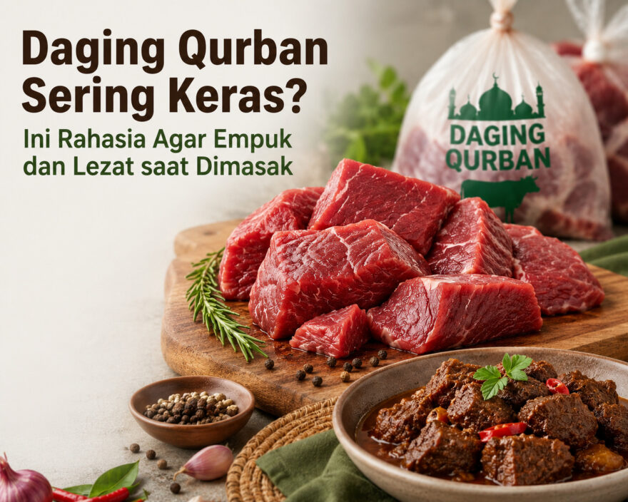 Daging Qurban Sering Keras? Ini Rahasia Agar Empuk dan Lezat saat Dimasak