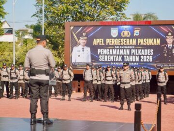 Jelang Pilkades Serentak 2026, Polres Banjar Kerahkan Ratusan Personel Amankan 37 TPS