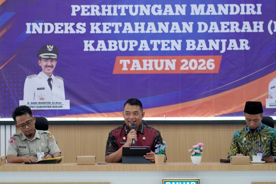 Bukan Sekadar Angka, IKD 2026 Jadi Cermin Kesiapan Kabupaten Banjar Hadapi Ancaman Bencana