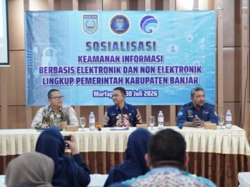 ASN Pemkab Banjar Dibekali Keamanan Informasi, DKISP Ingatkan Ancaman Siber Makin Nyata
