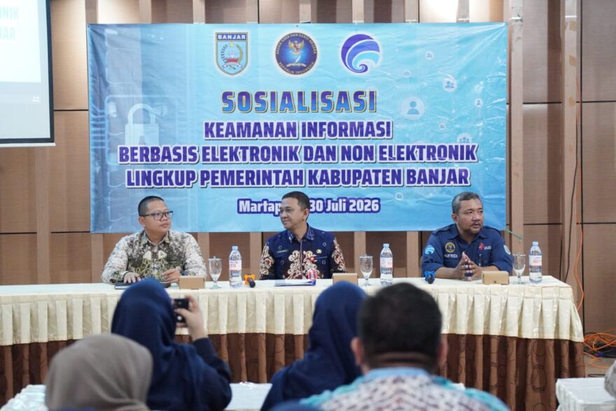 ASN Pemkab Banjar Dibekali Keamanan Informasi, DKISP Ingatkan Ancaman Siber Makin Nyata