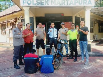 Kurang dari 24 Jam! Polisi Ringkus Dua Pelaku Curanmor di Desa Tungkaran, Motor Korban Berhasil Diamankan