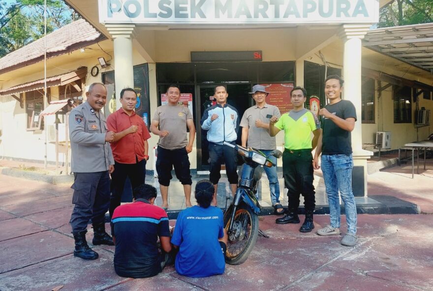 Kurang dari 24 Jam! Polisi Ringkus Dua Pelaku Curanmor di Desa Tungkaran, Motor Korban Berhasil Diamankan