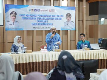 Semester I Lampaui Tahun Lalu, Wabup Banjar Minta OPD Jangan Terlena dan Percepat Program 2026