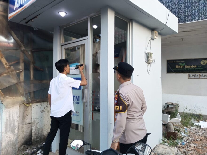 Diduga Jadi Sasaran Vandalisme, ATM BRI di Sekumpul Martapura Rusak Lebih dari Sebulan