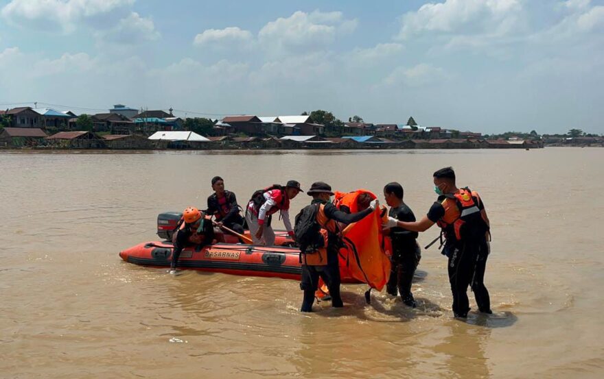 Hari Kedua Pencarian, Bocah 12 Tahun yang Tenggelam di Sungai Kahayan Ditemukan Tak Bernyawa