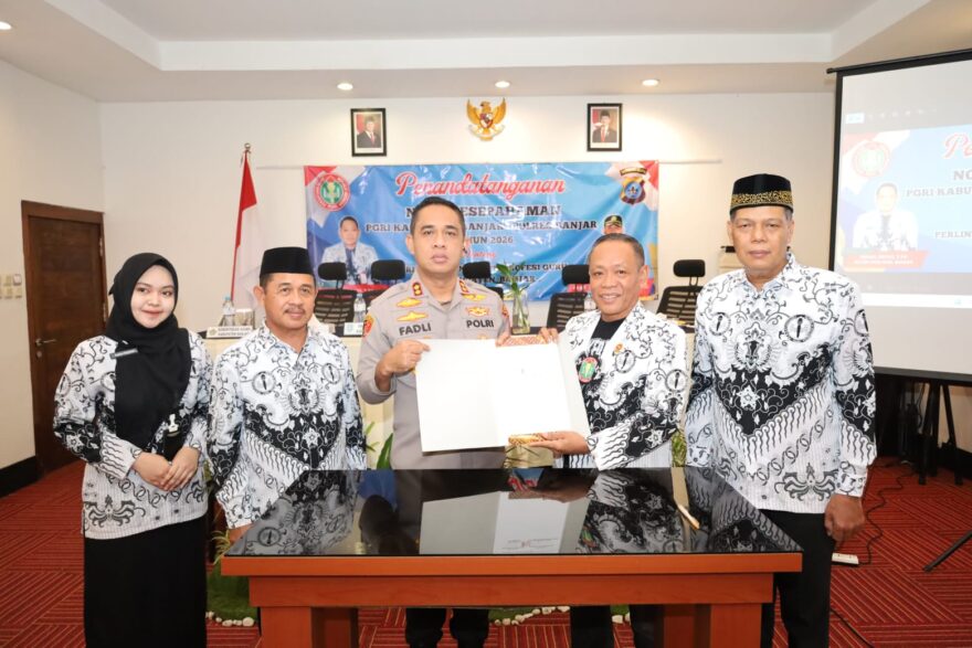 Polres Banjar dan PGRI Perkuat Perlindungan Hukum Guru