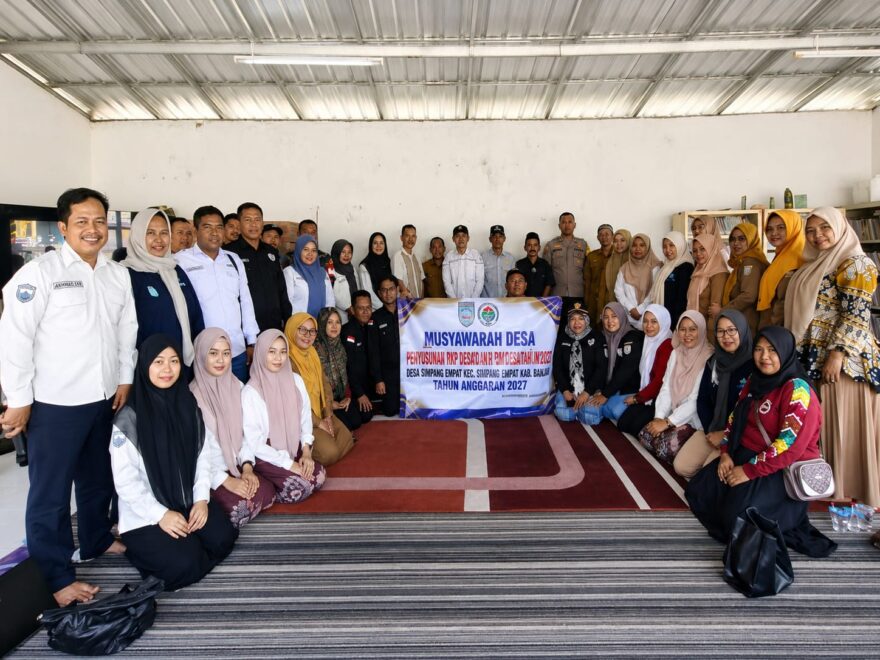 Desa Simpang Empat Susun RKP 2027, CAPAT Didorong Naik Kelas