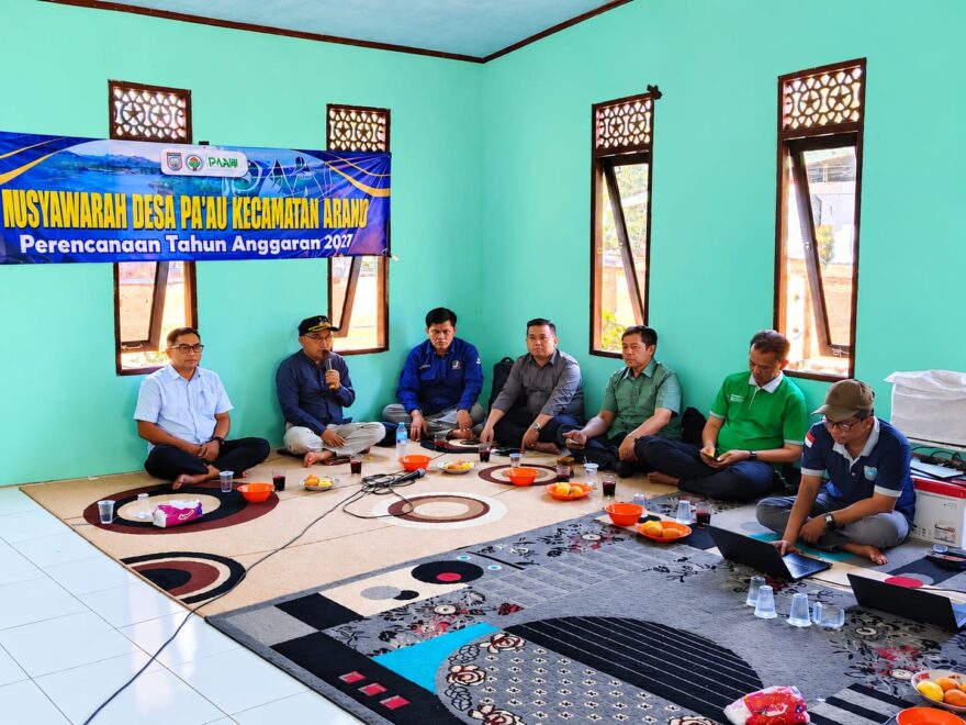 Musdes Desa Pa’au Jadi Ruang Warga Sampaikan Aspirasi, Pemdes Tekankan Pembangunan yang Berpihak pada Masyarakat
