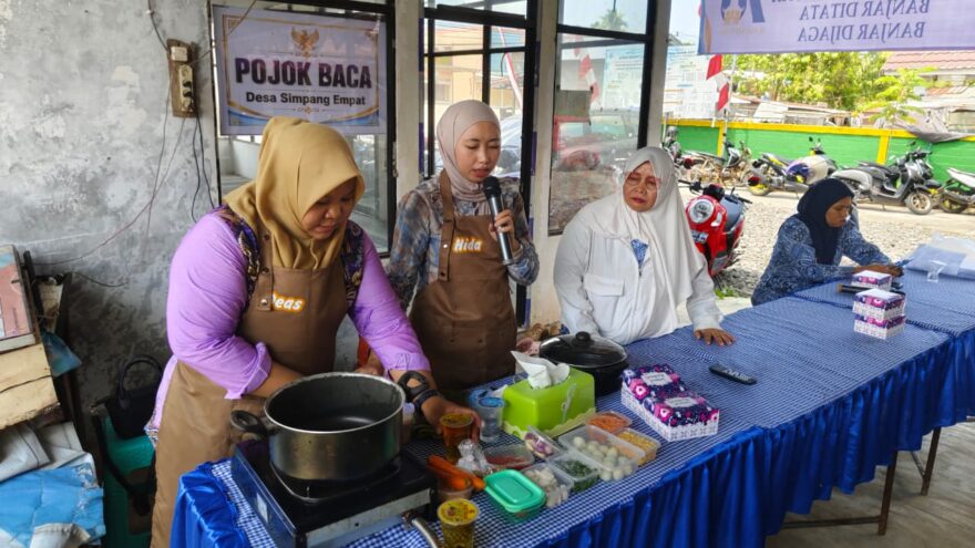 Cegah Stunting Sejak Dini, Desa Simpang Empat Edukasi Ibu Hamil hingga Orang Tua dan Balita