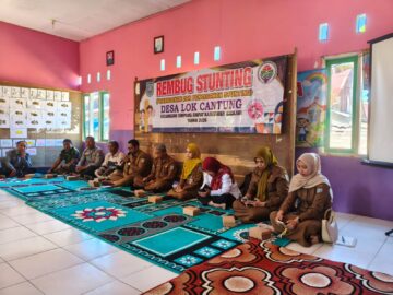 Pemdes Lok Cantung Perkuat Langkah Pencegahan Stunting, Fokus pada Kesehatan dan Sanitasi