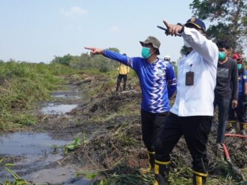 Tak Cukup Padamkan Api, Bupati Banjar Soroti Ancaman Bara Karhutla di Sungai Sipai