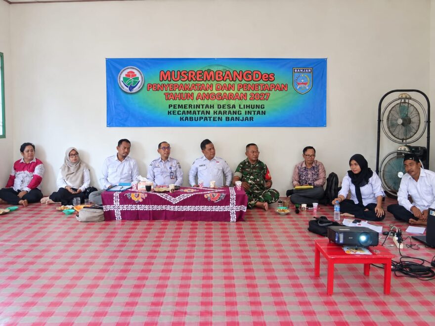 Demi Desa yang Lebih Maju, Warga Lihung Ikut Menentukan Prioritas Pembangunan 2027