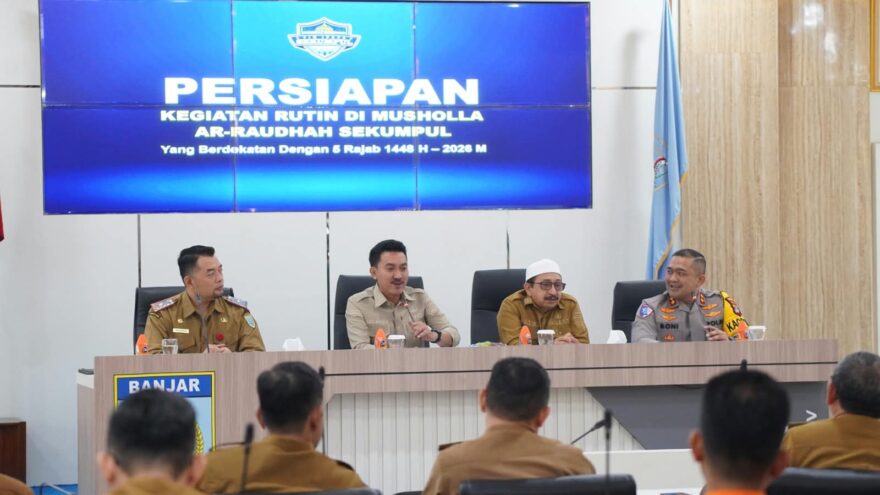 Jutaan Jemaah Bakal Padati Sekumpul, Pemkab Banjar Mulai Siapkan Pelayanan 5 Rajab