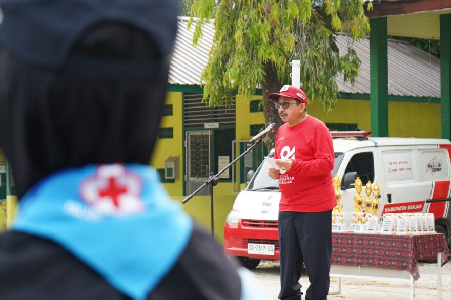 Tak Sekadar Lomba, PMR Kabupaten Banjar Ditempa Jadi Penolong di Situasi Darurat